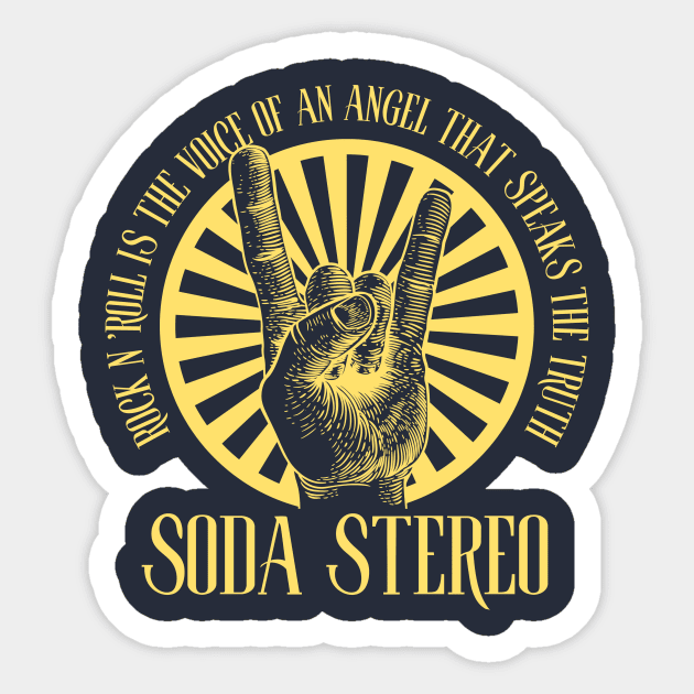 Soda Stereo Sticker by aliencok